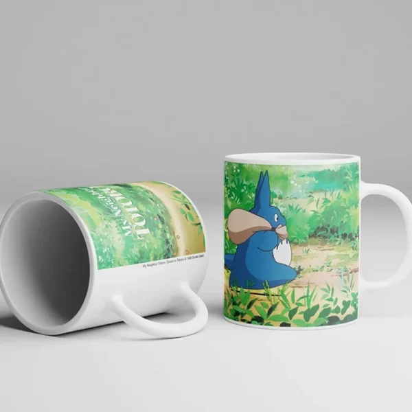 Fashion Mug Ghibli 08 - Totoro Bleu et Blanc - Mon Voisin Totoro Cuisine Et Table