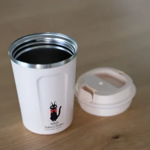 Fashion Mug Isotherme 350ml Rose mat - Kiki la petite sorcière Cuisine Et Table