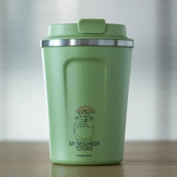 Shop Mug Isotherme 350ml Vert mat - Mon Voisin Totoro Cuisine Et Table