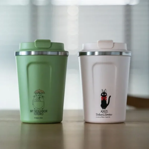 Shop Mug Isotherme 350ml Vert mat - Mon Voisin Totoro Cuisine Et Table