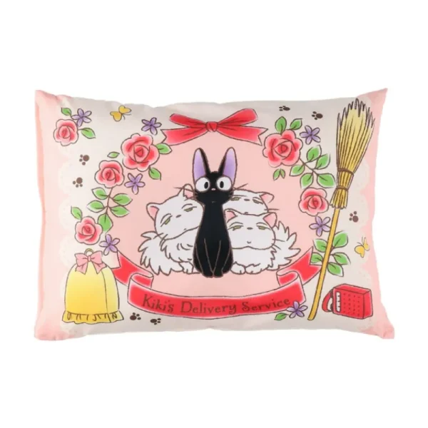 Clearance Oreiller Famille des chats 28 x 39 cm - Kiki la petite sorcière Mobilier