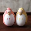 Shop Pack 2 Figurines Roly-poly Perruches Rouge & Jaune - Le Garçon et le Jouets