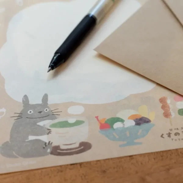 Flash Sale Papier à Lettres Bonbons Japonais - Mon Voisin Totoro Cartes Postales Et Papier À Lettres