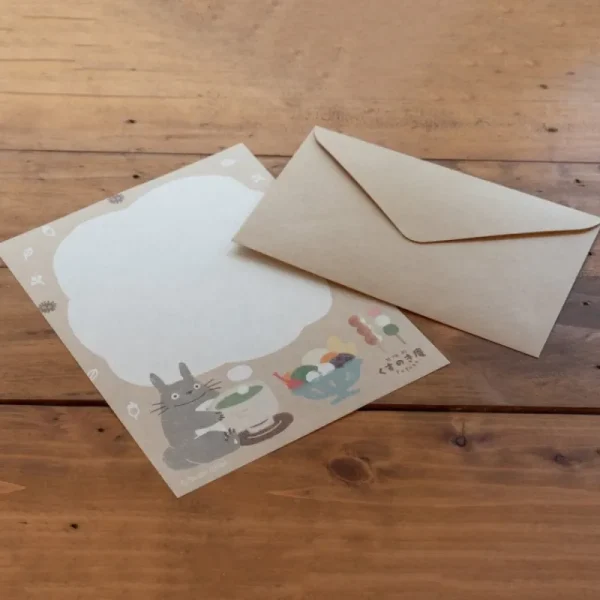 Flash Sale Papier à Lettres Bonbons Japonais - Mon Voisin Totoro Cartes Postales Et Papier À Lettres