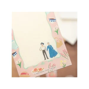 Best Sale Papier à lettres Break Time Fleurs - Le Château ambulant Cartes Postales Et Papier À Lettres