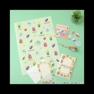 Flash Sale Papier à lettres Break Time Légumes - Mon Voisin Totoro Cartes Postales Et Papier À Lettres