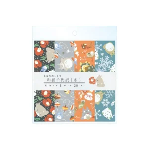 Best Sale Papier Chiyogami Hiver 2024 - Mon Voisin Totoro Cartes Postales Et Papier À Lettres
