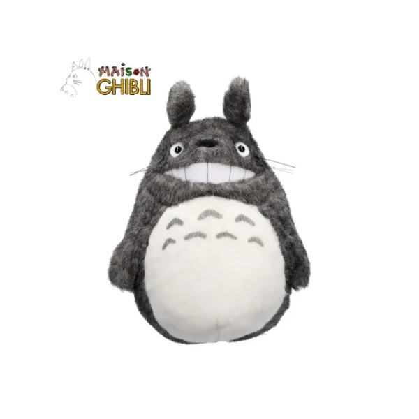 Outlet Peluche Acrylique Totoro Gris souriant M - Mon Voisin Totoro Peluches Classiques