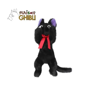 Store Peluche Nakayoshi Jiji allongée - Kiki la petite sorcière Peluches Nakayoshi