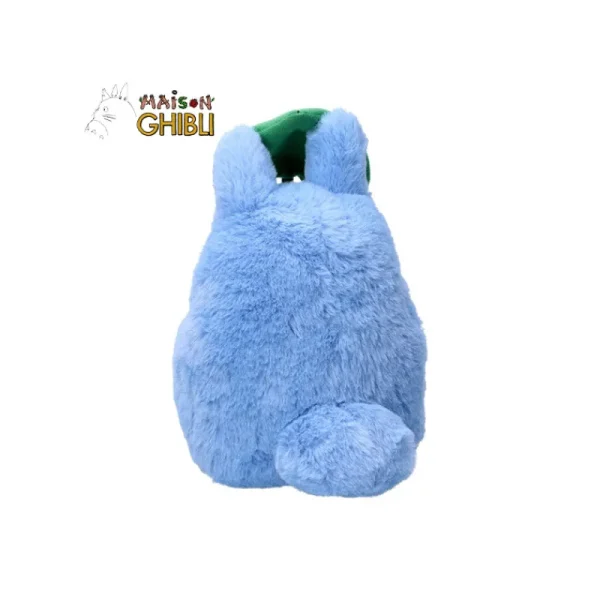Best Peluche Nakayoshi Totoro Bleu avec feuille - Mon Voisin Totoro Peluches Nakayoshi