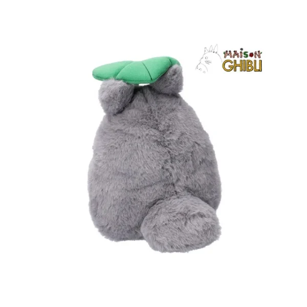 Discount Peluche Nakayoshi Totoro Gris avec feuille - Mon Voisin Totoro Peluches Nakayoshi