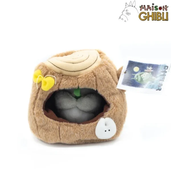 New Peluche Totoro Dans Un Tronc D'Arbre - Mon Voisin Totoro Peluches Classiques