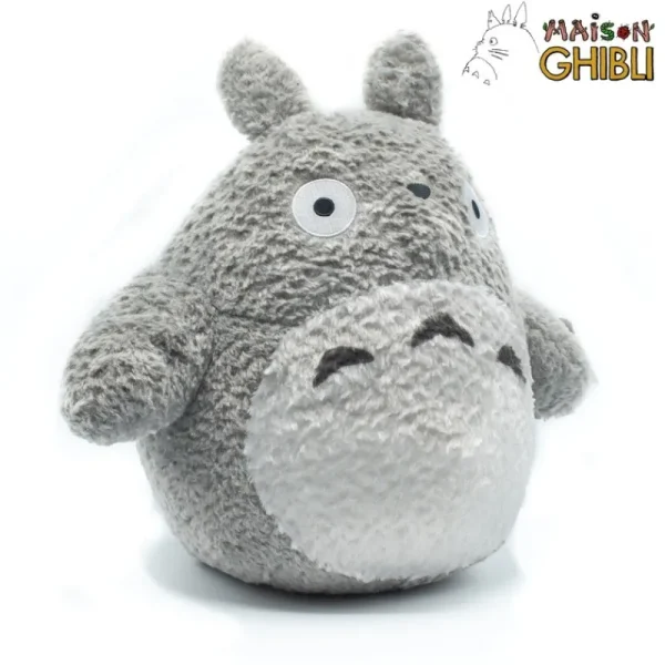 Shop Peluche Totoro Gris Fluffy Big - Mon Voisin Totoro Peluches Fluffy