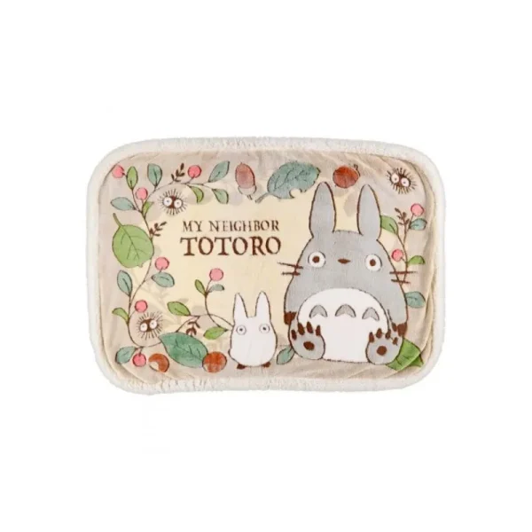Clearance Plaid Feuilles et noisettes - Mon Voisin Totoro Linge De Maison