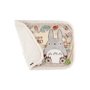 Clearance Plaid Feuilles et noisettes - Mon Voisin Totoro Linge De Maison
