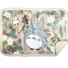 Shop Plaid fluffy Totoro Framboise 70x100 cm - Mon Voisin Totoro Linge De Maison