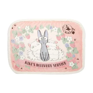 Best Sale Plaid Jiji & Lily Fraises 70x100 cm - Kiki la petite sorcière Linge De Maison