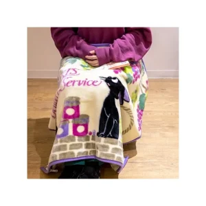 Online Plaid Jiji grappes de raisin 70x100 cm - Kiki la petite sorcière Linge De Maison