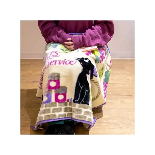 Online Plaid Jiji grappes de raisin 70x100 cm - Kiki la petite sorcière Linge De Maison