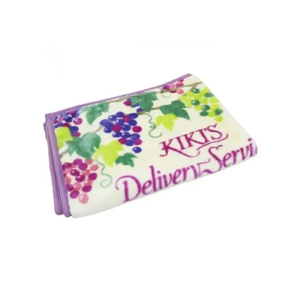 Online Plaid Jiji grappes de raisin 70x100 cm - Kiki la petite sorcière Linge De Maison
