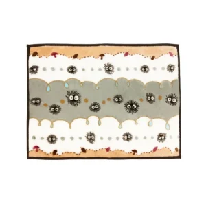 Shop Plaid Noiraude 70x100 cm - Mon Voisin Totoro Linge De Maison