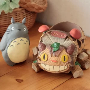 Shop Planter Totoro Gris & wagon Chatbus - Mon Voisin Totoro Décoration