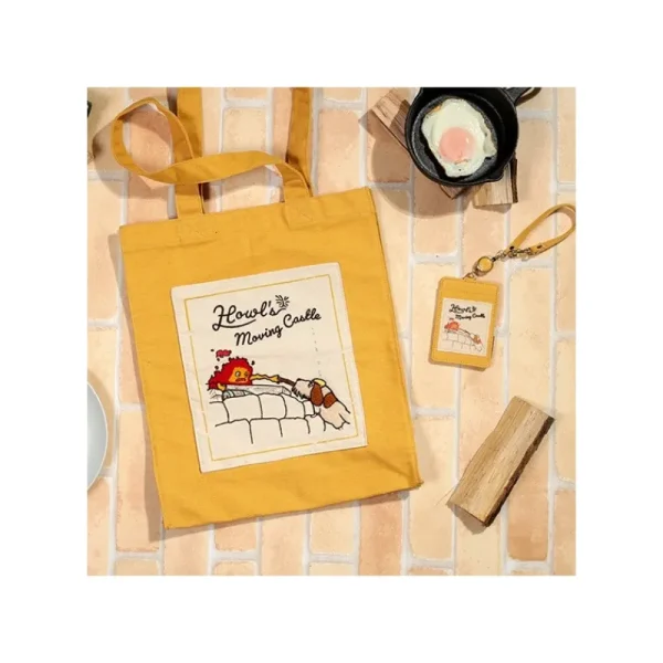 Best Sale Pochette porte-carte Calcifer & Hinh - Le Château ambulant Accessoires