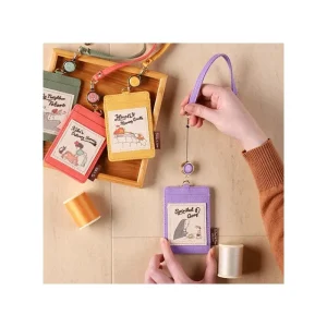Best Sale Pochette porte-carte Calcifer & Hinh - Le Château ambulant Accessoires