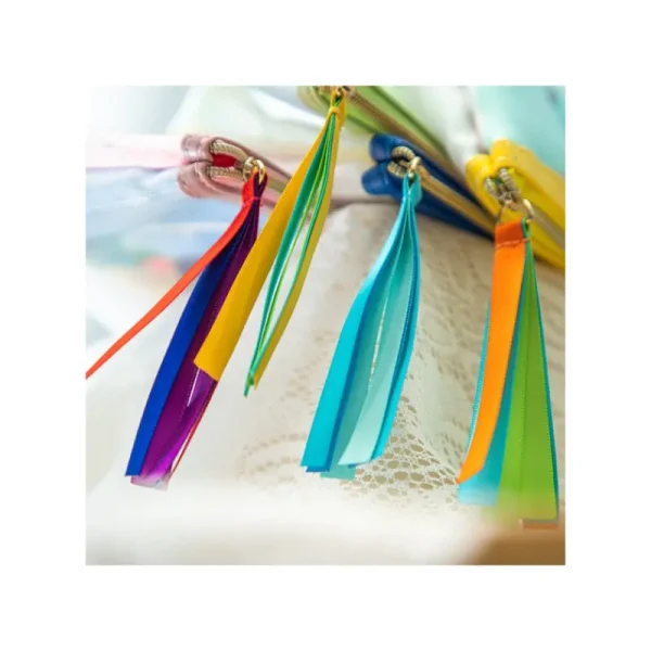 Cheap Pochette transparente brodée - Le Château dans le ciel Accessoires