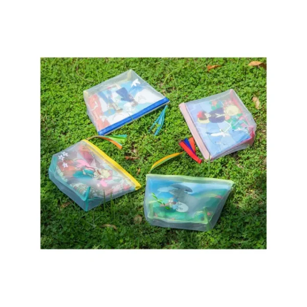 Cheap Pochette transparente brodée - Le Château dans le ciel Accessoires