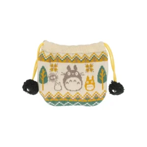 Cheap Pochon Tricoté Cache Cache - Mon Voisin Totoro Sacs