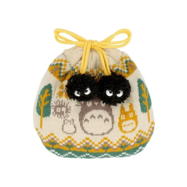 Cheap Pochon Tricoté Cache Cache - Mon Voisin Totoro Sacs