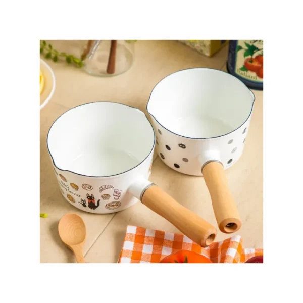 Cheap Poêlon émail Noiraudes - Mon Voisin Totoro Cuisine Et Table