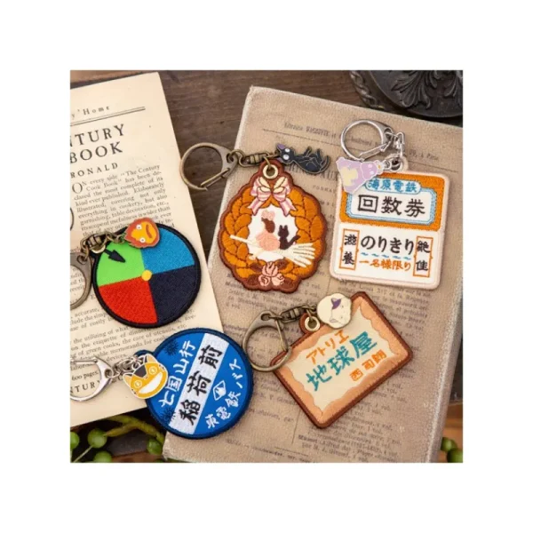 Best Sale Porte-Clés broderie Chikyuya - Si tu tends l'oreille Porte-Clés