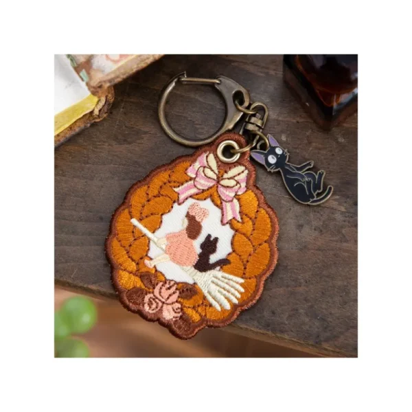 Store Porte-Clés broderie Couronne de pain - Kiki la petite sorcière Porte-Clés