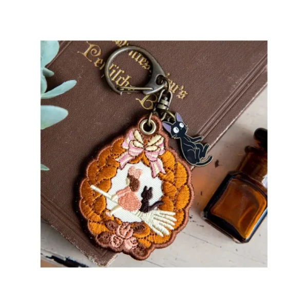 Store Porte-Clés broderie Couronne de pain - Kiki la petite sorcière Porte-Clés