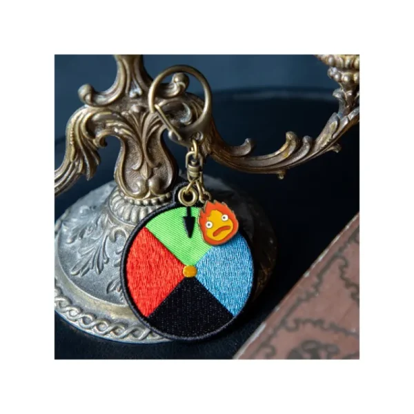 Outlet Porte-Clés broderie Disque magique - Le Château ambulant Porte-Clés