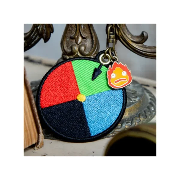 Outlet Porte-Clés broderie Disque magique - Le Château ambulant Porte-Clés