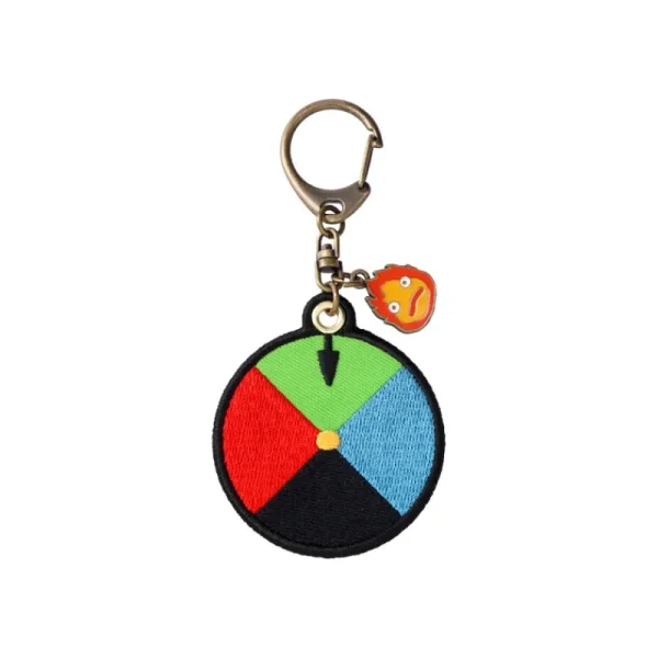 Outlet Porte-Clés broderie Disque magique - Le Château ambulant Porte-Clés