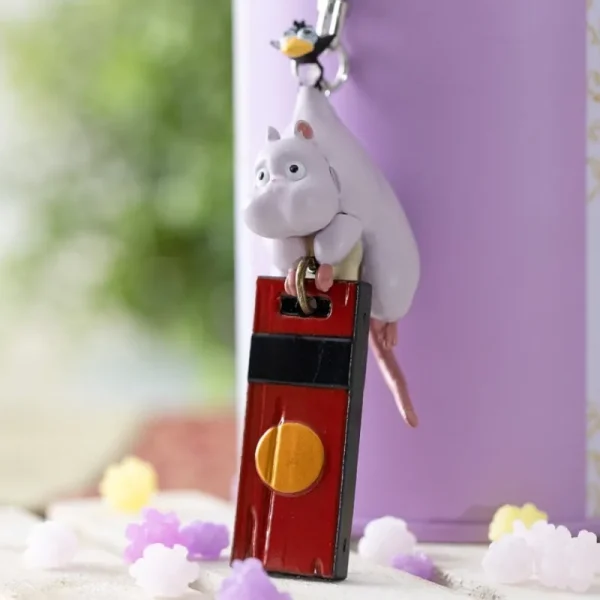 Outlet Porte-clés 3D Boh mouse et oiseau - Le Voyage de Chihiro Porte-Clés