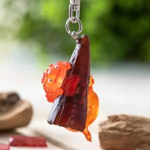 Sale Porte-clés 3D Calcifer - Le Château ambulant Porte-Clés