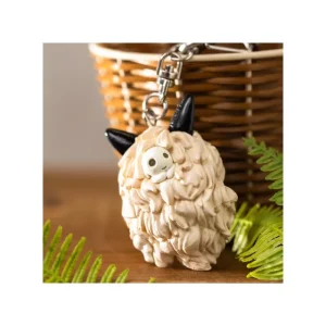 Flash Sale Porte-Clés Masque de San et Kodama - Princesse Mononoké Porte-Clés