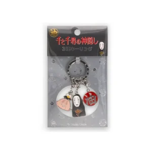 Clearance Porte-clés métal 3 personnages Arubaya - Le Voyage de Chihiro Porte-Clés