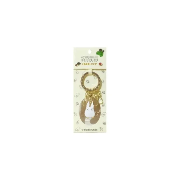 Hot Porte-Clés Métal Totoro Blanc – Mon Voisin Totoro Porte-Clés