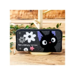 Store Portefeuille Cuir Et Tissu Kiki Fleur - Kiki la petite sorcière Accessoires