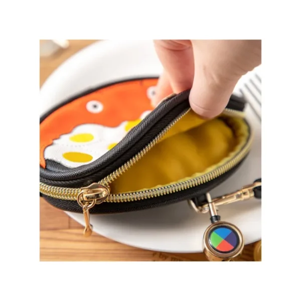 Sale Porte-Monnaie Calcifer & Oeuf et Bacon - Le Château ambulant Accessoires