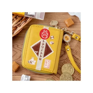 Hot Porte-Monnaie Jaune Totoro patchs - Mon Voisin Totoro Accessoires