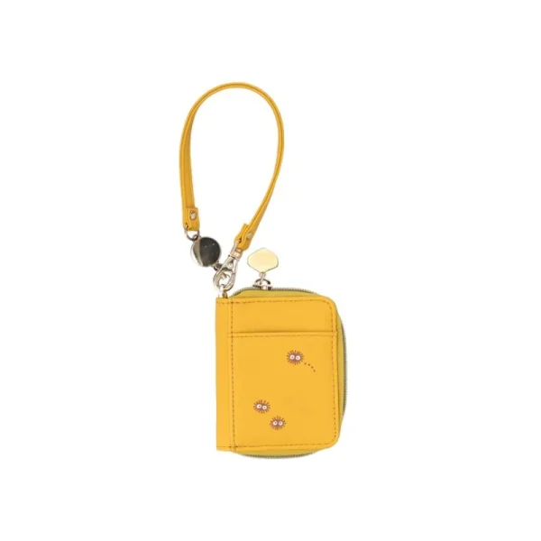 Hot Porte-Monnaie Jaune Totoro patchs - Mon Voisin Totoro Accessoires