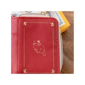 Outlet Porte-Monnaie Rouge Livre de contes - Si tu tends l'oreille Accessoires