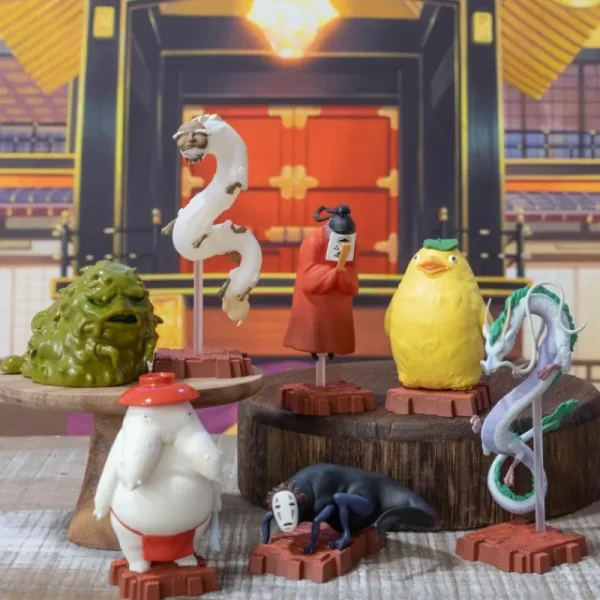 Outlet Pose Coll Assort. de 8 Figurines Dieux Unabara - Le Voyage de Chihiro Figurines